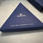 Vtg Rare Swarovski Annual 2015 Snowflake Star Christmas Ornament Crystal