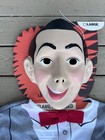 Vtg Pee-wee Herman Collegeville Costume New Mask 1987 Halloween Md Nwt
