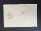 Australia 1952 Qantas Flight Cover To Mauritius Backstamp