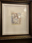 Peter Max Mona Lisa Unique Etching Hand Coloring Signed Limited Edition
