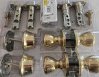 Kwikset 92420-031 Bright Brass Tylo Knob Entry Lockset  26 Deadbolt New