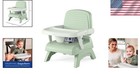 Lightweight 3-in-1 Portable Booster Seat For Infants  Up To 50 Lbs  Sage Green