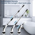 Electric Spin Scrubber Cordless Cleaning Brush For Household Bathroom Use