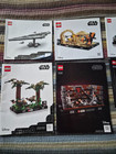 Lego Instruction Manuals Booklets Lot Of 7 - Star Wars