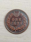 ---1872 Indian Head Cent Penny Extremely Fine As Shown In The Figure---