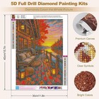 Fall Landscape Diamond Art Kits For Adults autumn 11 8x15 7in 30x40cm  