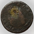 C 1670 New Jersey St  Patrick Farthing  Martin 2b 3-fb 5 - Copper Colonial Coin