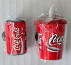 Coca Cola Can   Cup Refrigerator Magnets Nip