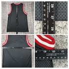 Nike Air Jordan Flight Mens Large Jersey Tank Top Black Red Dri-fit Basketball