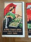 3 Poster Stamp Cinderella  Company Selling Poster Stamps Leipzig From 1913  Rrr