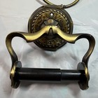 Vtg Amerock Carriage House Bathroom Hardware Set Towel Bar Ring Tissue Switch