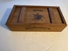 Budweiser Promotional Poker Set In Wood Crate