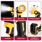 For Dewalt 20v Max Led Work Light Cordless Pivoting Head Flashlight Tool Dcl040