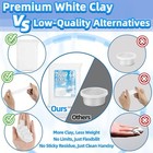 White Foam Clay - Moldable Cosplay Foam Clay soft Squishy Molding perfect For
