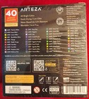 New Arteza Acrylic Paint Markers  Set Of 40 Colors  Long-lasting Paint Pens Free
