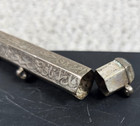 Antique Islamic Persian Silver Amulet Pendant Case Holder 3  12 Grams