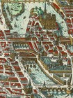 Paris 1615 Historic Vintage City Old Map - 24x36