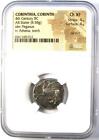 Greek Corinth Ar Stater Pegasus   Athena Silver Coin 300 Bc - Ngc Choice Xf  ef 