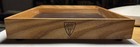 Wyrmwood Eastern Elm Tabletop Dice Tray Leather Rolling Surface 2 Compartments