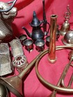Collection Of Vintage Brass  Sold As A Lot  12 5 Lbs  29 Items