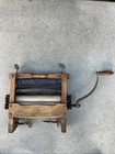 Antique Wood Universal Horse Shoe Brand Clothes Wringer W hand Crank  381 Nice 