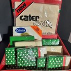 Vintage Assorted Variety Christmas Paper Napkins And Table Cover New Old Stock