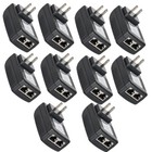10pc Poe Injector 48v 0 5a Power Over Ethernet Adapter For Poe Ip Camera Switch
