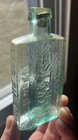 Nice Open Pontil Hunt s Liniment Bottle Sing Sing  Ny Drippy Lip 1850 s Era L  k