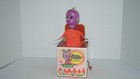 Vintage 1968 Alien Blippy The Moon Man Jack In The Box Mechanical Toy By Mattel