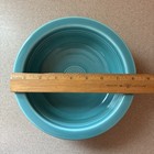 Vintage Fiesta Ware Vegetable Bowl- 8 1 4 - Beautiful Turquoise Color