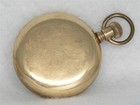 Very Rare 16s Hamilton 976 First Run Pocketwatch  16 Jewel  14k Gf Case  Running