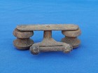 Antique Salvage Vintage Cast Iron Barn Door Hardware Slider Roller Hanger