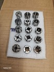 New 15 Piece Da100 Erickson  kennametal Collet Set And Collet Chuck