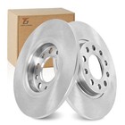 10 95 In  278mm  Rear Disc Brake Rotors For 2014 - 2022 Jeep Cherokee