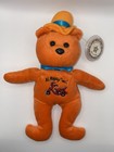 Celebrity Bears Star  51 Jim Carrey Dumb Orange Beanbag Plush Bear With Tag