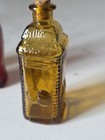 Vintage Mcm Lot Of 3 Collectable Wheaton Miniature Glass Bitters Bottles 1 Cork