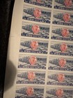 Dubai 1964 1 Np Mnh Imperf Sheet 24 Stamps New York World Fair