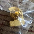 New Gold Toned Mack Truck 125 Years Anniversary Bulldog Dog Mascot Lapel Pin