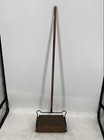Bissell Brown Wooden Grand Rapids Manual Push Floor Carpet Sweeper