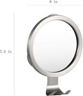 Shower Mirror Fogless For Shaving With Razor Holder  Powerful Lock Suction New