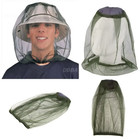 2pcs Anti-mosquito Bug Bee Insect Head Net Hat Cap Sun Protection Fishing Hiking