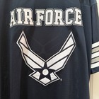 Men s Rapid Dominance U s  Air Force Embroidered Mesh Jersey Blue Adult Xl Usaf