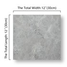 Chichome 32 Pack Vinyl Floor Tiles - Grey Marble Peel And Stick Floor Tiles     