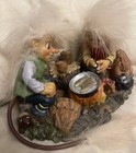 Scandinavia Norway Trolls Frying Fish Figure Collectable Folklore