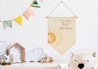 Here Comes The Sun little Darling-sunshine Decor-baby Flag Presents Shower-flag 