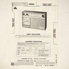 1968 Ge Clock Radio Model C1468a Wire Schematic Service Manual Vintage Original