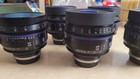 Zeiss Cp 3 Cinema Lens 5-set Ef Mount 15 2 9 25 2 1 35 2 1 50 2 1 85 2 1