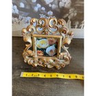 Vintage Style Ornate Gold Rococo Scroll Picture Frame Floral Rose Art 8 5x8 5
