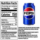 Pepsi Cola Soda Pop  12 Fl Oz  12 Pack Cans - Free Shipping     