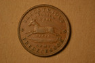1837 Hard Times Token- Executive Experiment illustrious Predecessor- Nice Ef